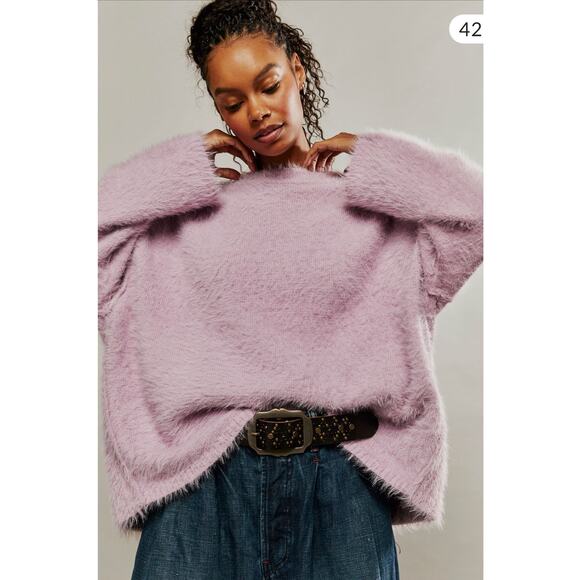 Free People Harrison Bunny Crew - LG - NWOT - Picture 13 of 13